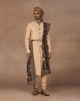 Creme Ivory Sherwani Set | East