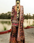 Purple Sharara Banno Set