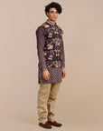 Imperial Purple Nehru Jacket