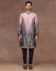 Mave Pink - Black Ombre Kurta Set | East
