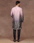 Mave Pink - Black Ombre Kurta Set | East