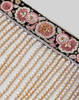 Noir - Blush Pink Embroidered Sehera