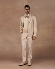 Pearl Ivory Chevron Tuxedo | East