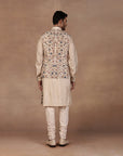 Pearl Ivory Nehru Jacket Set | East