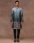 Sage - Emerald Ombre Kurta Set | East