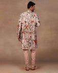 Soft Pink - Beige Ombre Kurta Set | East