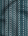 Teal Blue Chevron Safa | East