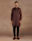 Vinatge Maroon Kurta Set