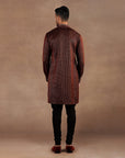 Vinatge Maroon Kurta Set