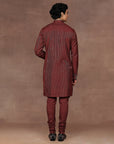 Vinatge Red Kurta Set | East