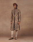 Warm Taupe Sherwani Set | East