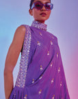 drape saree with dhoti pants