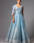 Corded Structured Gown