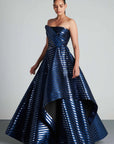 Hand Woven Structured Gown